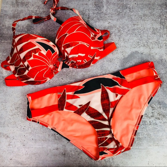 aerie Other - Aerie Brooke 36D Large Bikini Swim Set